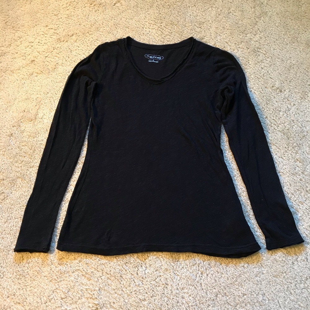 Maurices Long Sleeve Thin Burnout Burn Out Shirt